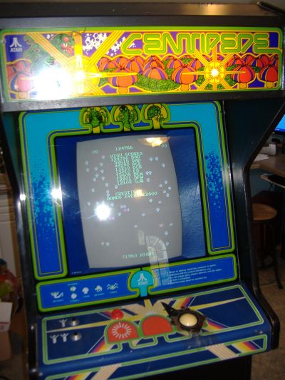 Centipede - working screen