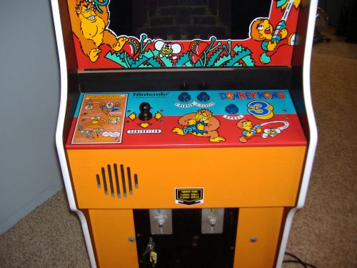 Donkey Kong 3 - control panel