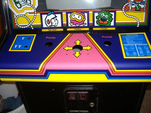 Dig Dug - New Control Panel Overlay