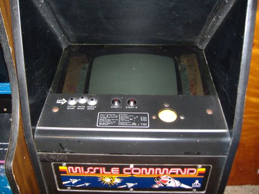 Missile Command - Control Panel