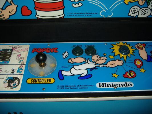 Popeye Control Panel