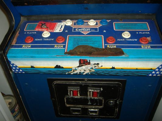 Track & Field - control panel