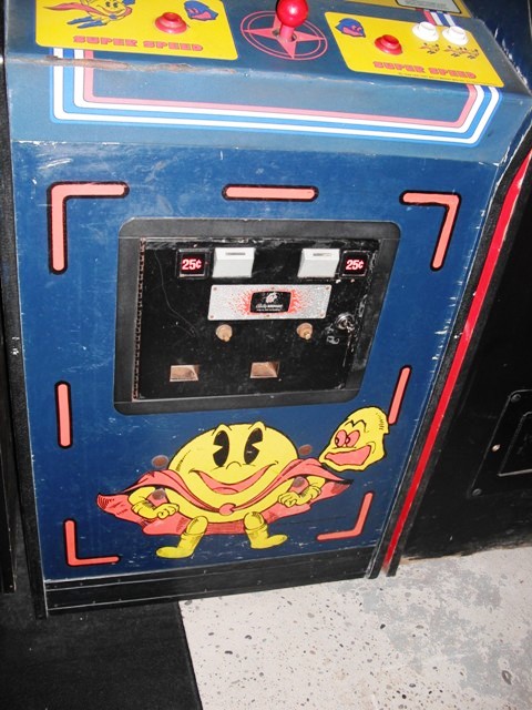 Midway Super Pac-Man - bottom