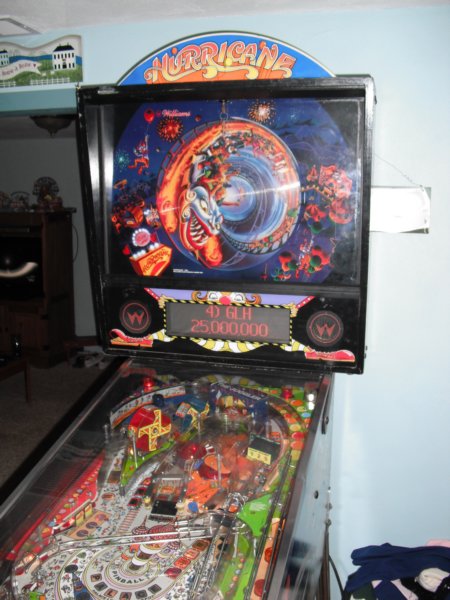 Williams Hurricane Pinball