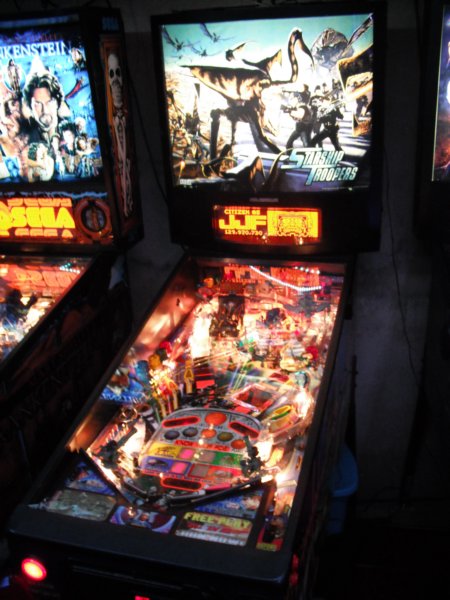 Sega Starship Troopers Pinball