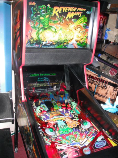 Bally's Revenge from Mars Pinball